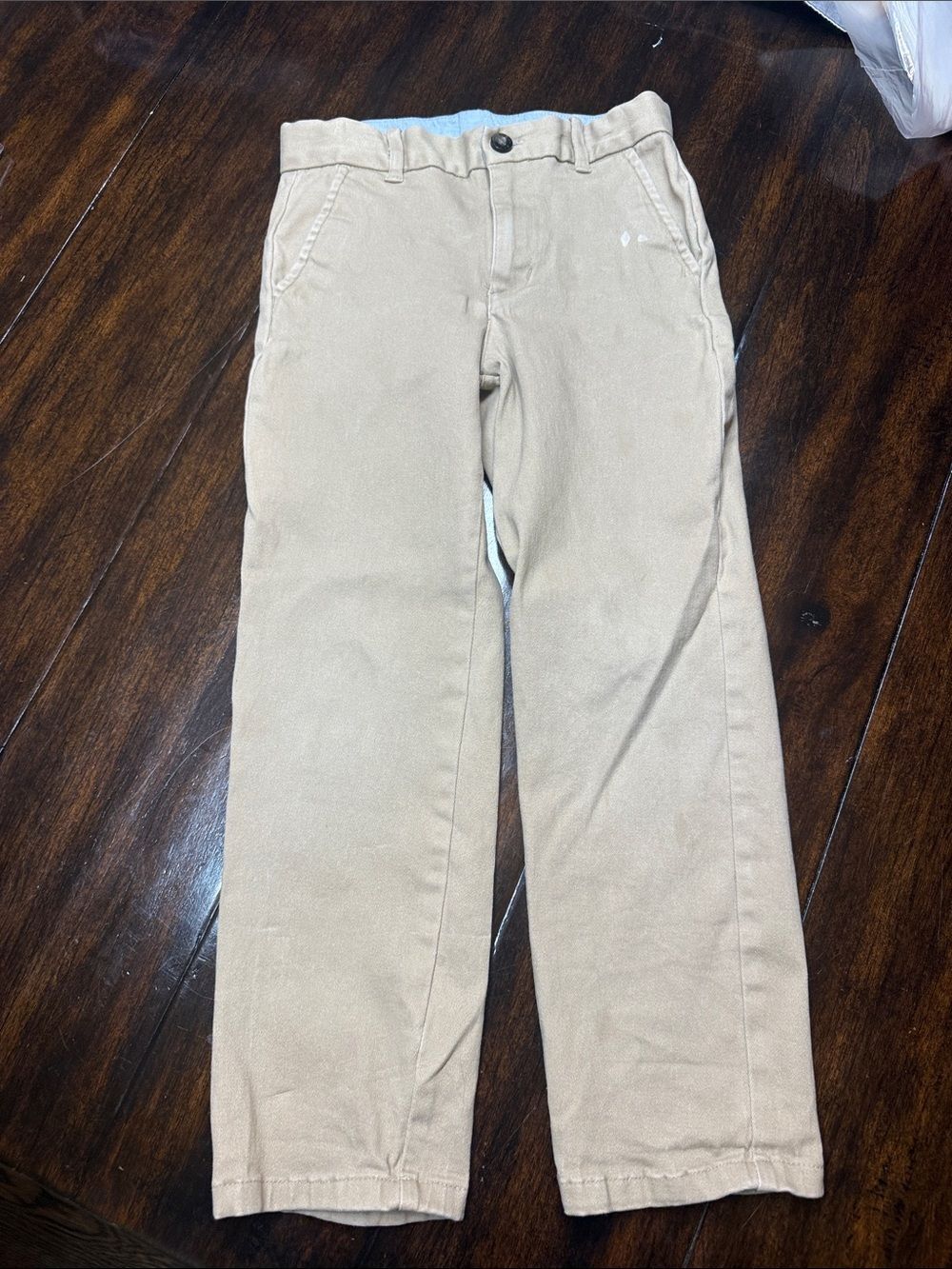 Janie and Jack Boys' Khaki Tan Chino Pants
